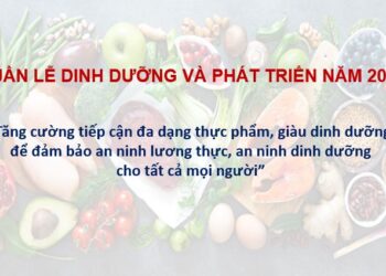 Hưởng ứng tuần lễ “Dinh dưỡng và phát triển năm 2024”